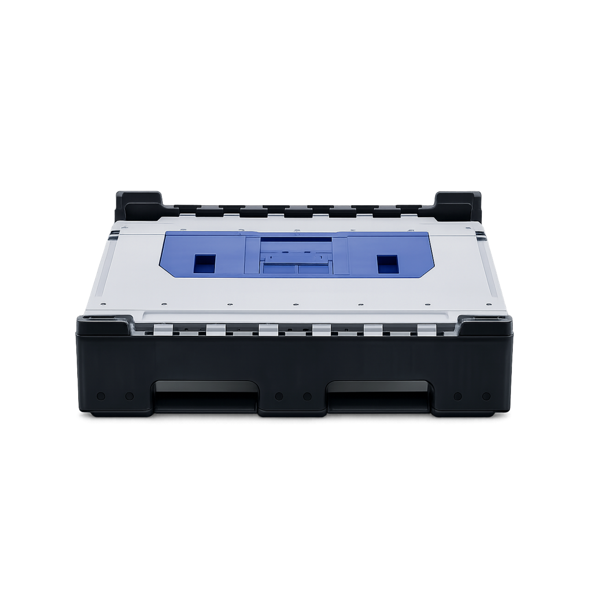 Heavy Duty Collapsible Plastic Pallet Box | Twin Drop Door