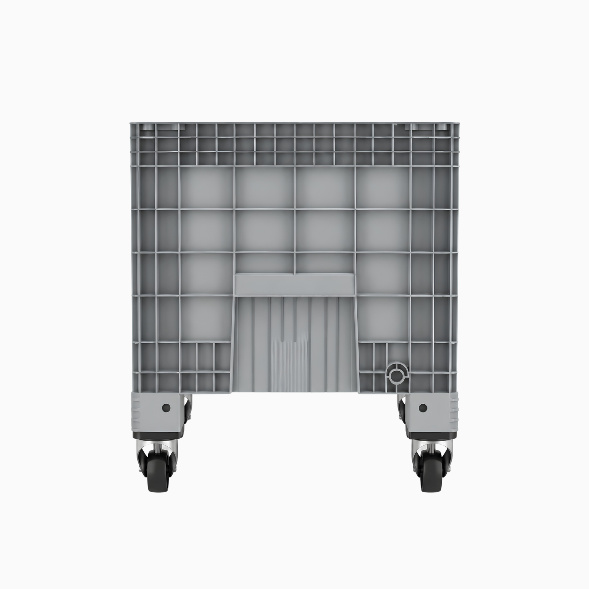 Heavy Duty Euro Pallet Box on Wheels | Grey