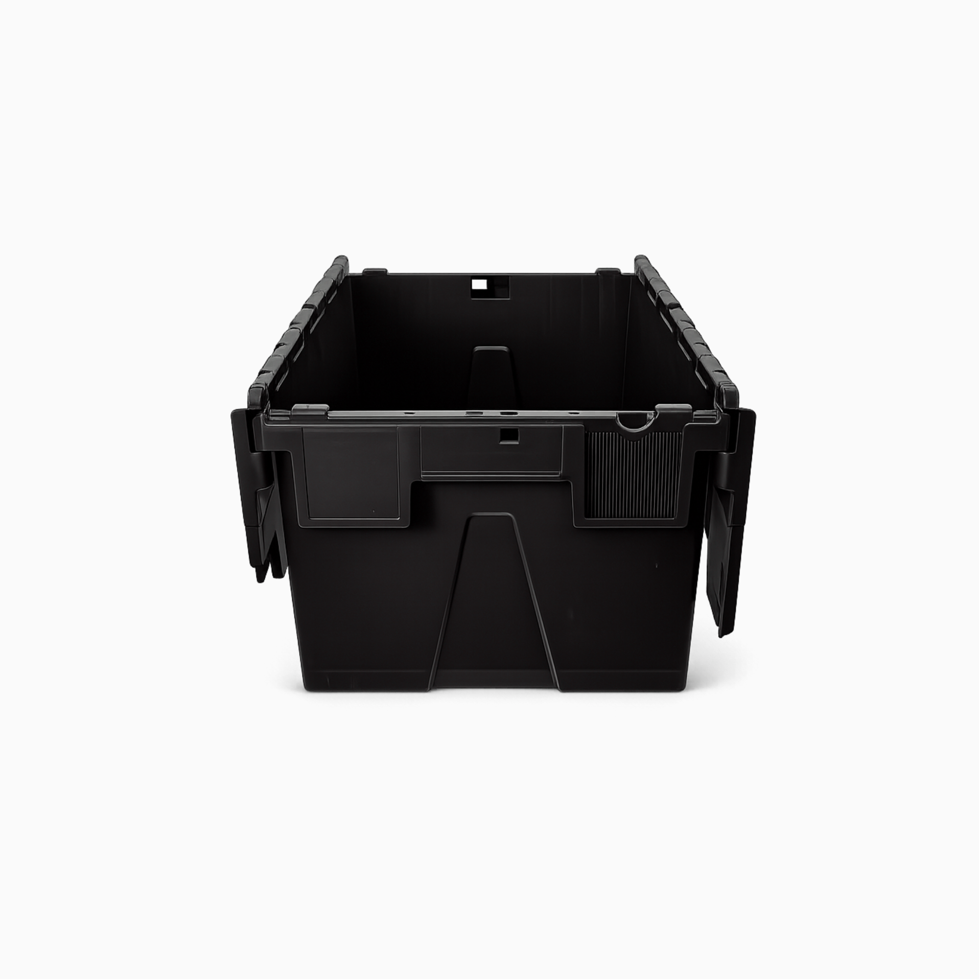52L Attached Lid Tote Box