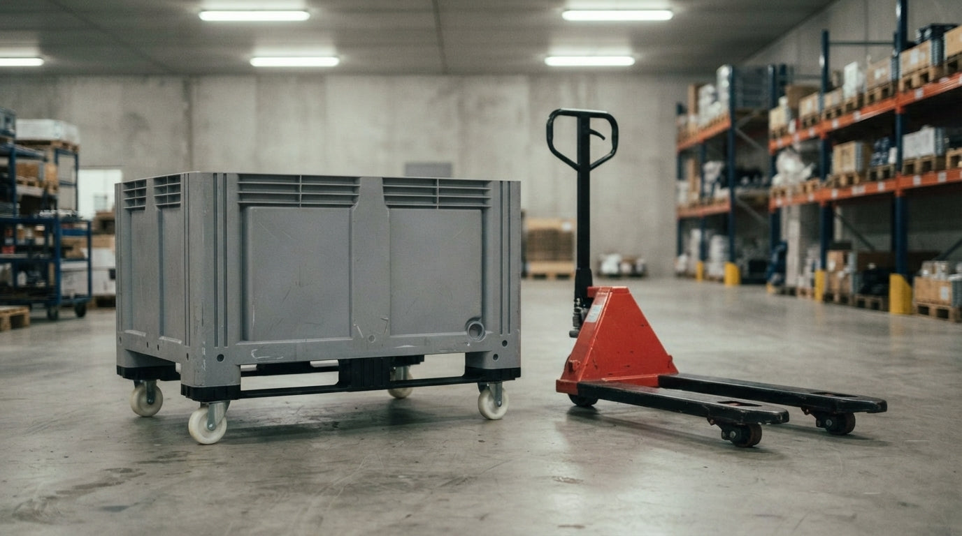Mobile Pallet Box: When Does a Pallet Box on Wheels Actually Make Sense?