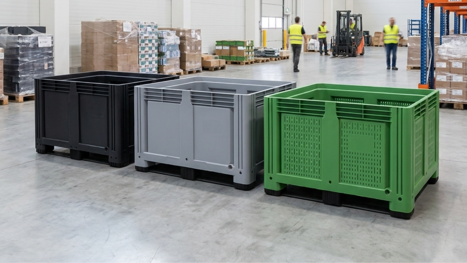 Plastic Pallet Boxes: How to Choose the Right Type for Your Operation