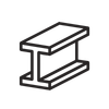Girder Icon for strength and durability