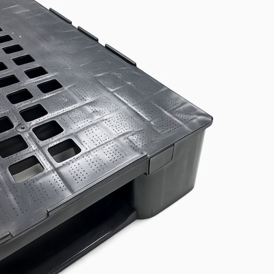 Heavy Duty Open Deck Plastic Pallet – Euro Size | 1200 x 800