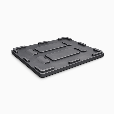 Heavy duty pallet box lid
