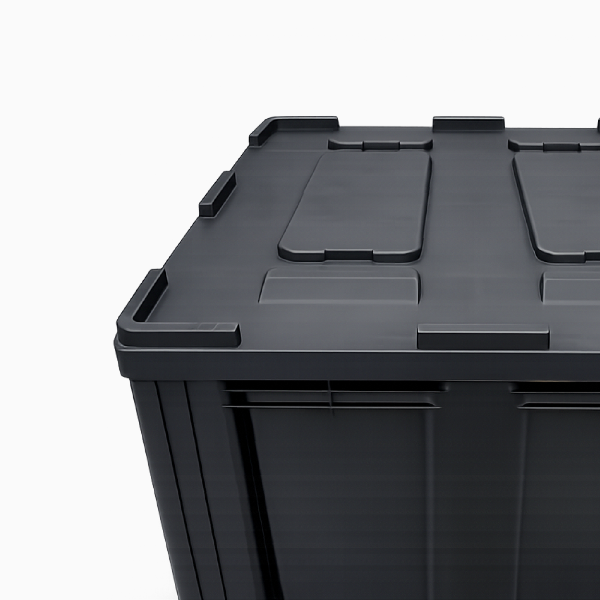 Heavy duty pallet box lid
