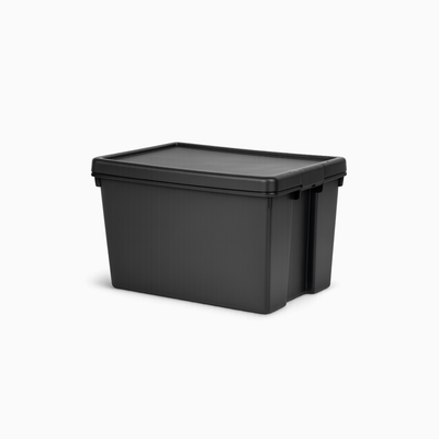 Heavy Duty Plastic Storage Box 62L