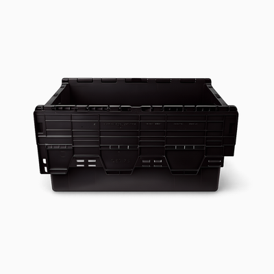 52L Attached Lid Tote Box