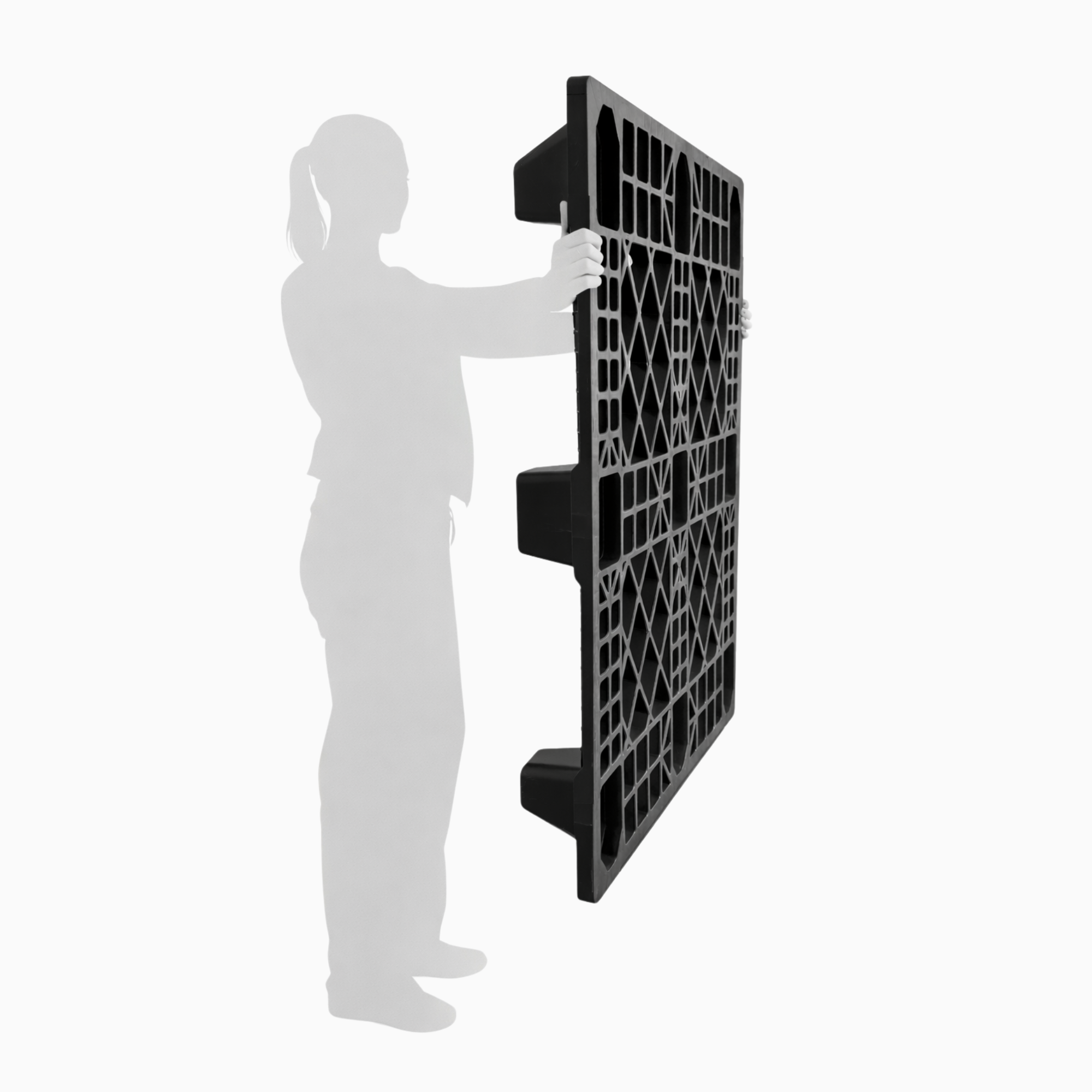 Nestable Plastic Pallet – Standard UK Size | 1200 x 1000