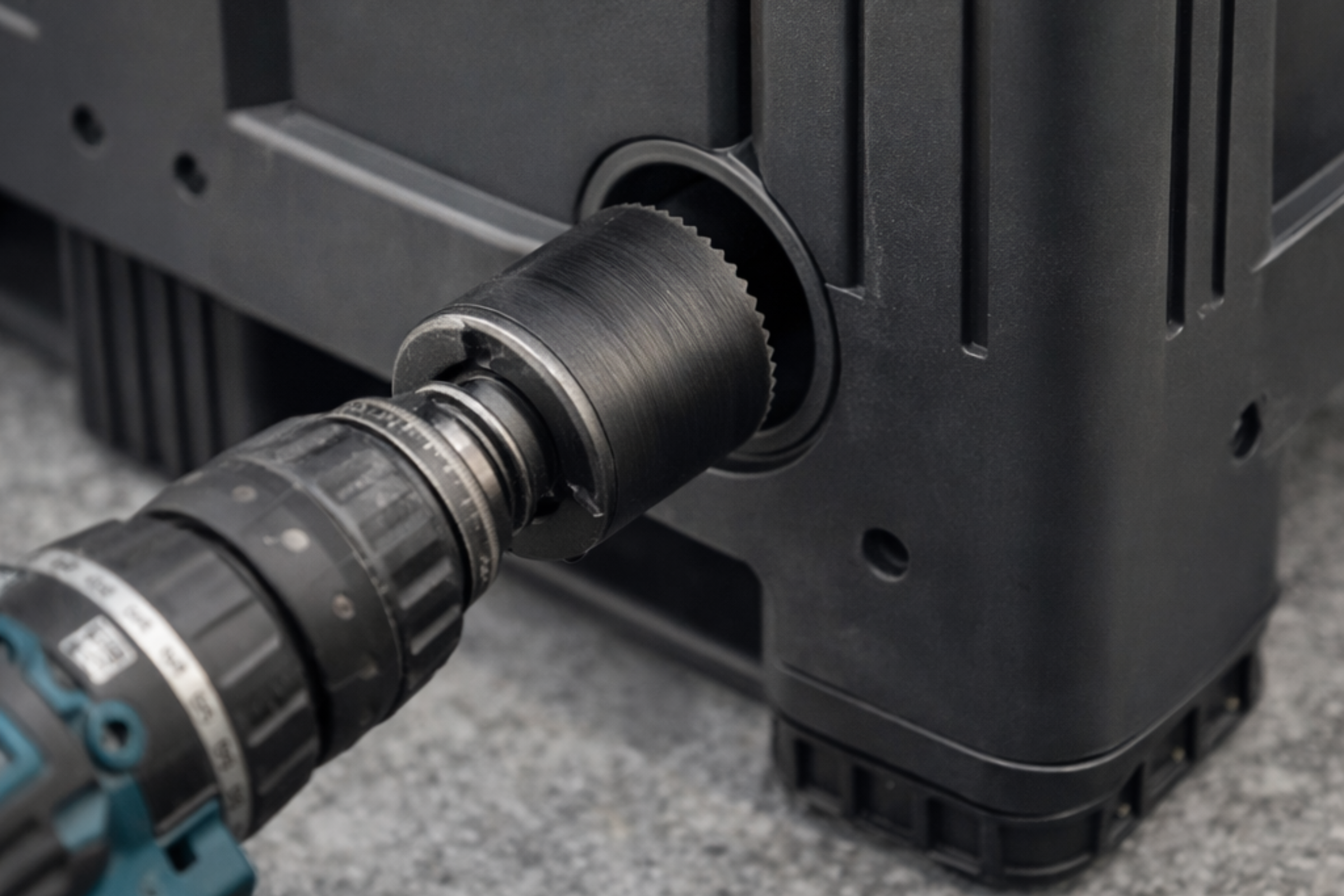 Drainage point for a Heavy Duty Pallet Box