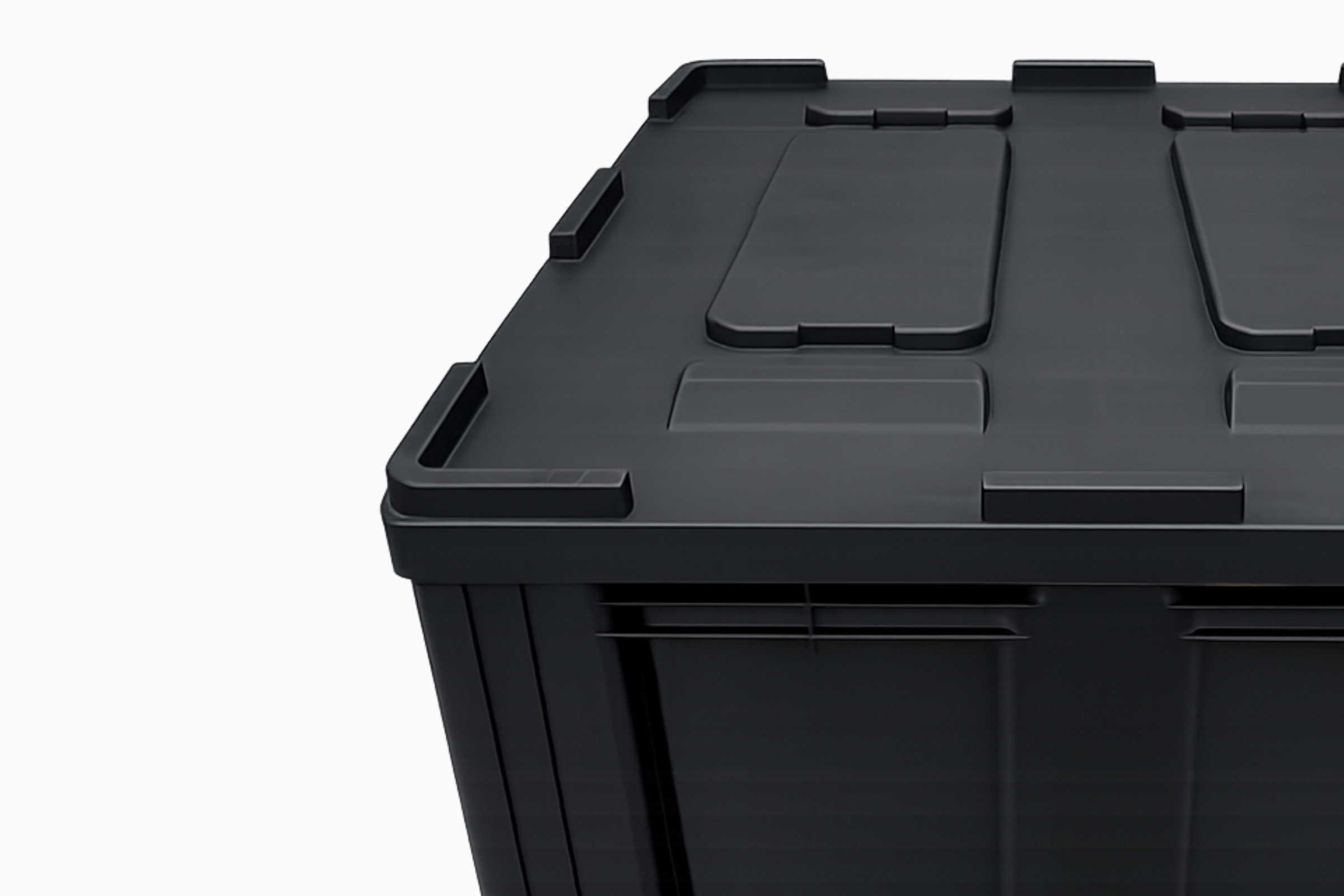Black Heavy Duty Pallet Box lid.